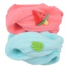 2 Pack Cloud Slime Kit with Red Watermelon and Mint