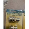 GREENWOOD 2 X Greenwood 6 Pc Garden Hose Quick Coupler