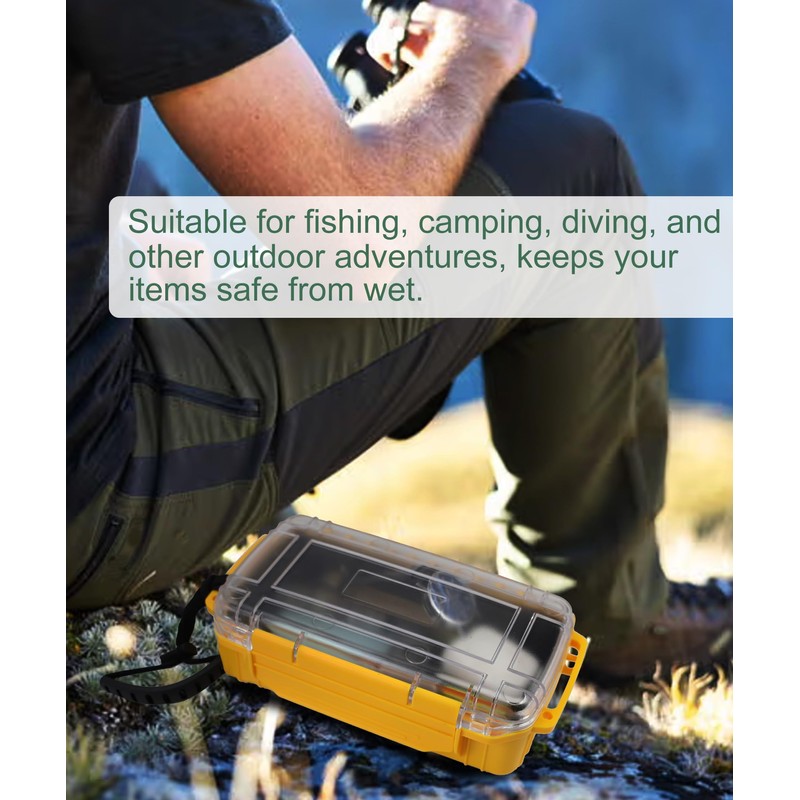 Uxwuy Waterproof Box Dry Box for Kayaking Boat Waterproof Storage