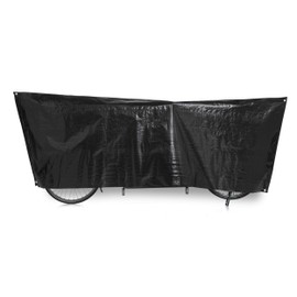VK"Tandem" Waterproof Tandem Bicycle Cover Incl. 5m Cord in Black.