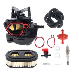 Bolounzaw 799584 Carburetor for Troy Bilt TB110 TB200, 550EX 625EX 675EX 725EXI 163cc Engines, 09P702 103M02 104M02 Lawn Mower with Air Filter Kit