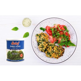 Sadaf Sabzi Polo - Dried Herbs Mix Sabzi Polo - Persian Spices for Cooking and Food Flavoring - Natural Herb Mix - Kosher - 2 Oz Can