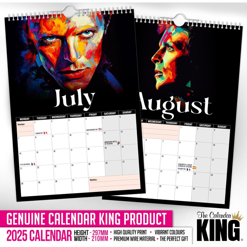 The Calendar King // David Bowie - ART - A4