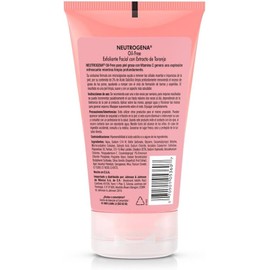 Neutrogena Exfoliante Facial Oil free Toronja Ácido Salicílico 124 ml
