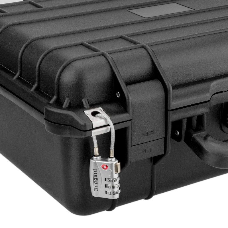 Ruggard TPL-A3CS 3-Dial Combination TSA Lock (Silver)