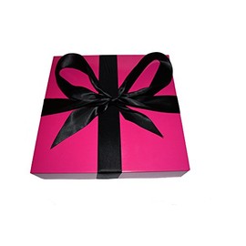 3 Piece Pashmina Gift Box with Hand-Tied Black Bow