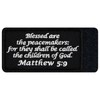 EmbTao Matthew 5:9 Blessed are The Peacemakers Parche bordado Insignia