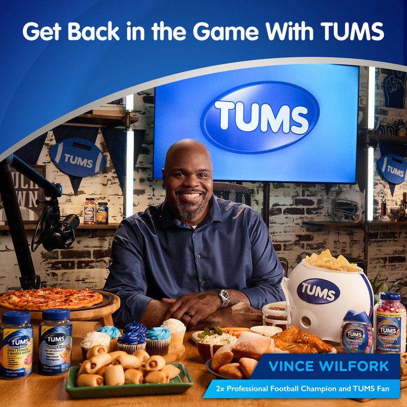 TUMS TUMS Tablets, 8 Count (Pack of 3)