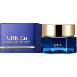 Ghk-Cu Copper Peptide Face Cream, Deep Hydrating Skin Moisturizer, 1.69 Oz