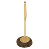 Long Handle Steel Wool Scrubber Deep Clean Rustproof Stainless Steel