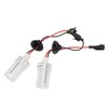 2Pcs Headlight Xenon Bulbs HID Lamp Replacement 100W 8000K H1