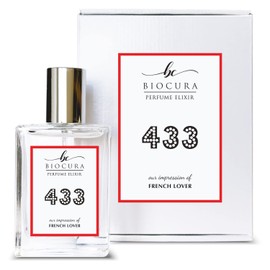 BIOCURA BC Perfume 433 Inspired by F Malle French Lover For Men Replica Fragrance Dupes Eau de Parfum Spray Bottle 1.7 Fl Oz/50ml-X1