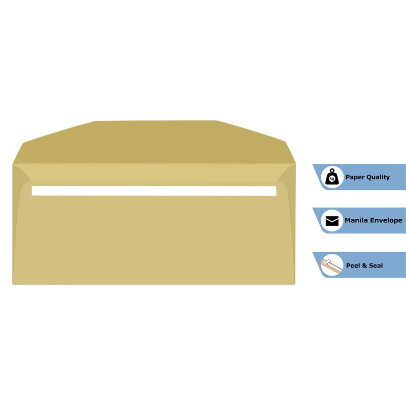 C5 Envelopes Manilla - Pack of 30 Peel and Seal,