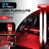 Pilot CZ-176R 4-Inch Flexi Led Strip Red 2 Piece