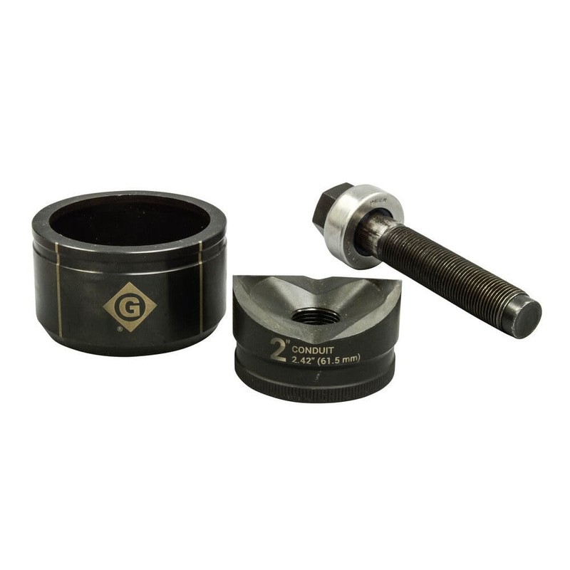 Greenlee 2" Conduit Size Standard Round Knockout Set