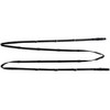 HKM Combination Auxiliary Reins Black One Size