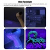 Ultraviolet Flashlight High Brightness Multifunctional Portable UV Flashlight for Pets