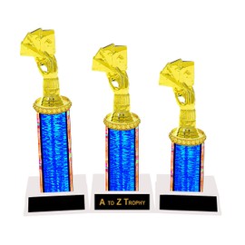 Trophies Cribbage Trophy 1st 2nd 3rd Place Tournament Cards Awards Free Engraving Color Choice