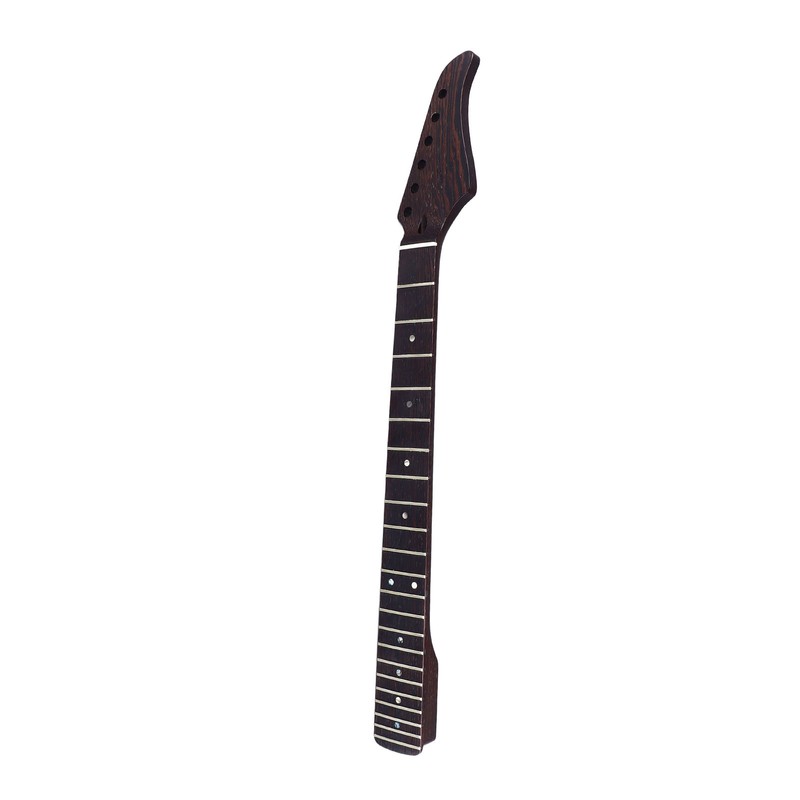22 Frets Neck Replacement Wenge Wood Material Guitar Fingerboard Neck