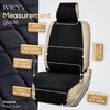 IVICY Linen Car Seat Cover for Cars - Soft &