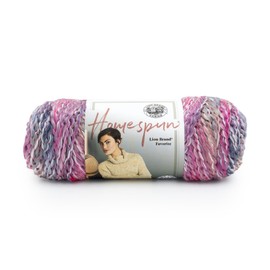 Lion Brand Yarn Homespun Yarn, Soft Bulky Yarn for Knitting, Crocheting, and Crafting, 1 pack, Mixed Berries