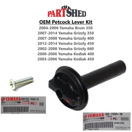 OEM YAMAHA Fuel Petcock Turn Lever Knob Screw OEM GRIZZLY BRUIN KODIAK YFM 350 400 450 660