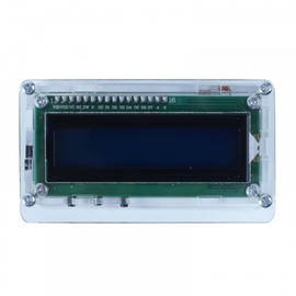 DONGKER Digital Clock DIY Kit,LCD1602 Electronic Clock DIY Kit 12H/24H Date Time Temperature Alarm Clock Voice Light Control Brightness Soldering Components for Vocational Electronics Enthusiasts