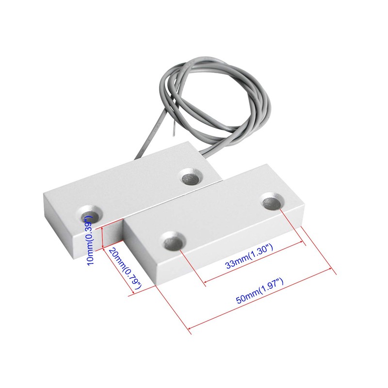 Aoje-Link MC-52NC Wired Magnetic Switch Door Window Reed Switch Micro