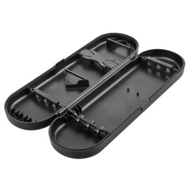 Darts Wallet, Darts Case Holds 3 Assembled Darts and Accessories, Protective PET Material, Professional Darts Accessories-Black