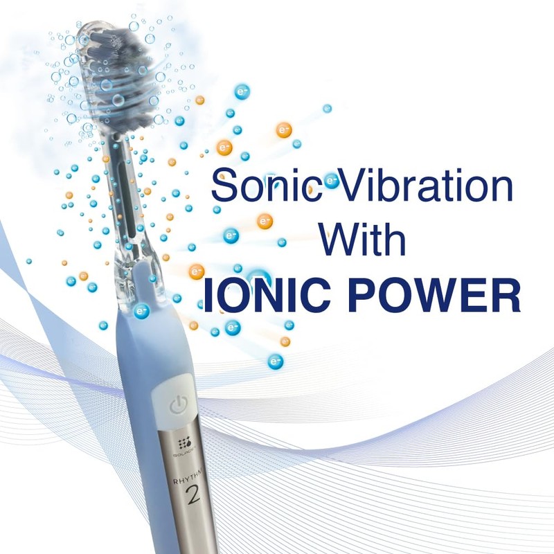 Soladey SoladeyRhythm2, Ionic Power Electric Toothbrush, Solar Panels and TiO2