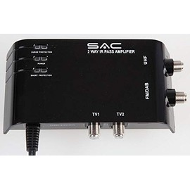 2 Way Indoor UHF/DAB IR Pass LTE AMP | Aerial/Satellite AMPLIFIERS/Distribution Aerial Satellite Equipment, 1 X Qty - AE5042