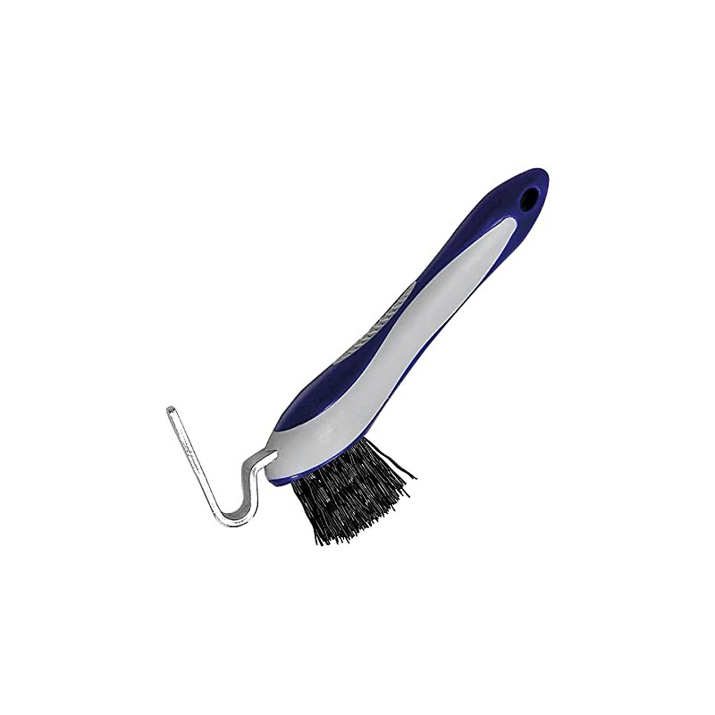 Sprenger HOOF Pick with Brush (Blue/Grey)