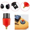 Inflatable Boat SUP Pump Adaptor Air Pump Converter with 4