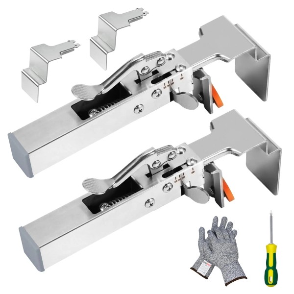 BSTSLL Drawer Front Installation Clamps Adjustable Drawer Fixing Clamp, 2