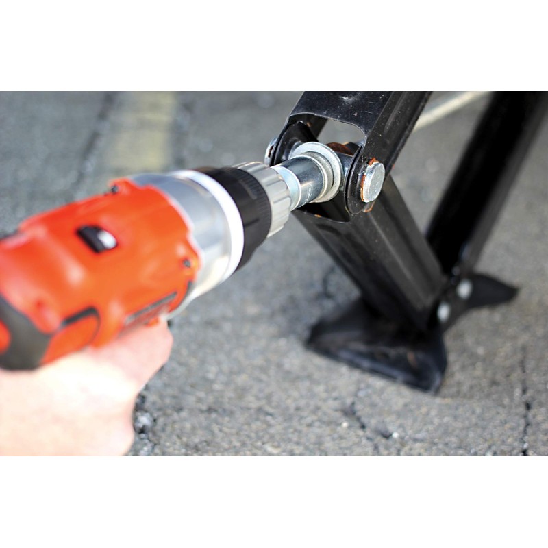 Camco RV Leveling Scissor Jack Socket Drill Adapter - Fits