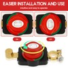 2PCS Battery Disconnect Switch Top Post, Battery Cut Off Switch