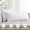 MIULEE 16x36 Inch Premium Lumbar Throw Pillow for Bed Sofa