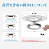 XIAOSUO Washbasin Hair Catcher Stainless Steel Washbasin Garbage Trap Washbasin