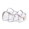 NOLITOY Transparent Toiletry Bag Portable Makeup Organizer for Travel Design