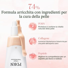 PDRN Collagen Tinted Moisturizer No. 45 Calm - Base skincare, 50ml