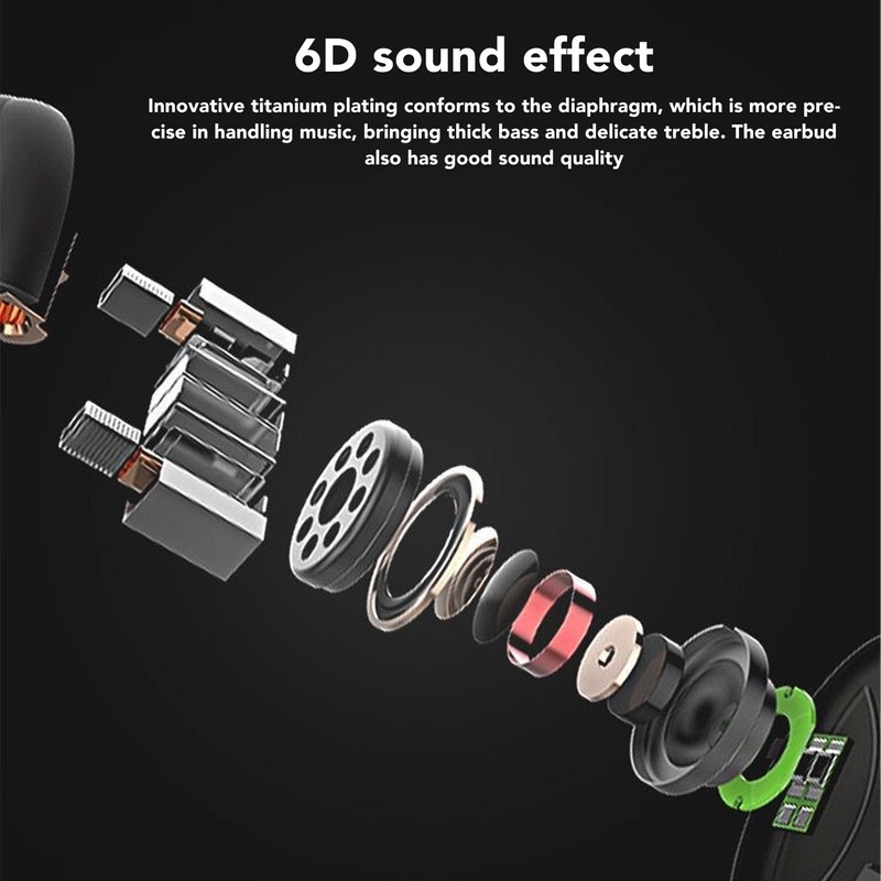 QANYEGN Single Bluetooths Earbud, Ear Wireless Bluetooths Headphone, Smallest in