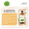EUQEE Lemongrass Essential Oil 118ml Premium Lemongrass Oil with Glass