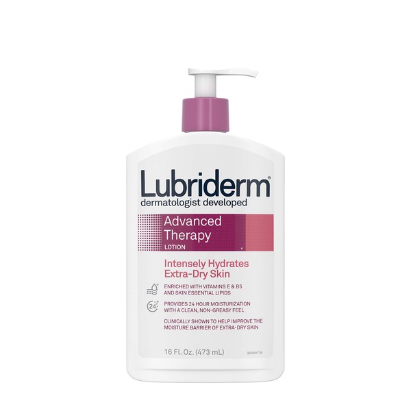 Lubriderm Lotions, Advanced Therapy, 16 Ounce (Pack of 6)