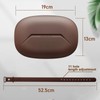 Car Tissue Holder,Silicone Tissue Box Cover with Adjustable Strap,Car Tissue