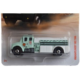 Matchbox 2019 MBX Off-Road Freightliner M2 106 (Fire Engine) 61/125, Pale Green