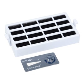 Whirlpool | 4er Pack - Microban ANT001, ANT-001, ANTF-MIC, HYG001, 481248048172 - Antibakterieller Hygiene Luftfilter für Bauknecht Whirlpool Side-by-Side Kühlschrank