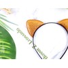 Bonnie Z. Leonardo Starry Cat Ears Headband Orange Cat Ears