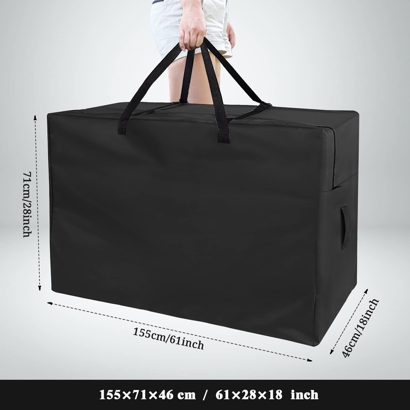 Andacar Folding Mattress Storage Bag - Andacar 63 inch Foldable
