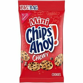 Chips Ahoy! Mini CHIPS AHOY! Chewy Chocolate Chip Cookies 3 oz [1-Bag]