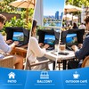 Foldable Laptop Sun Shade for Outdoor Work – Portable Privacy